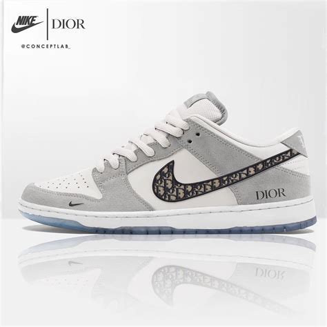 nike dunk dior high|Dior dunks Nike low.